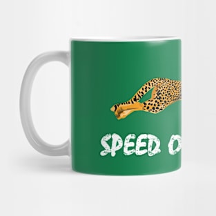 Speed Of Cheetah T Shirt Mug